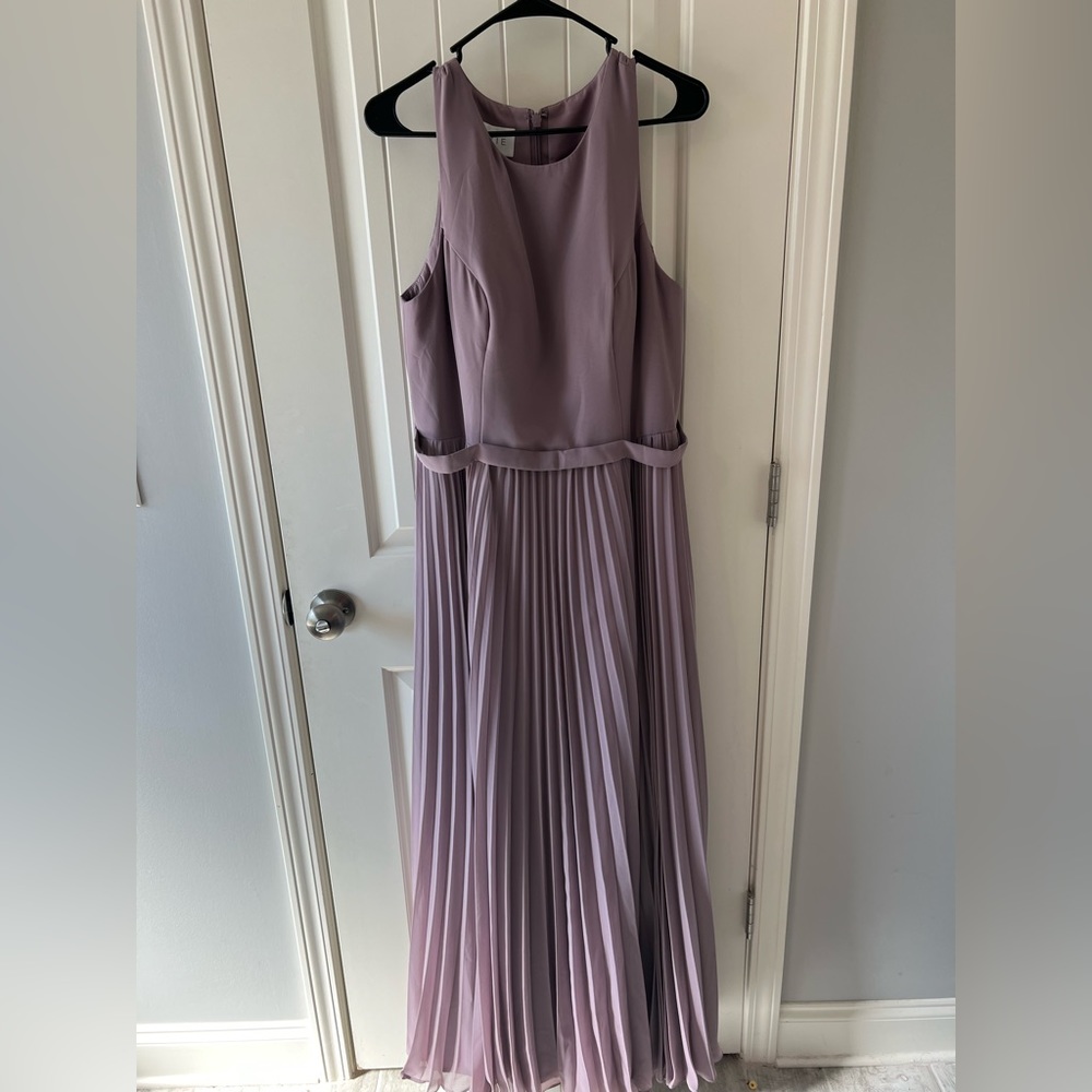 Azazie Lindie Bridesmaid dress in Dusk. Size 14